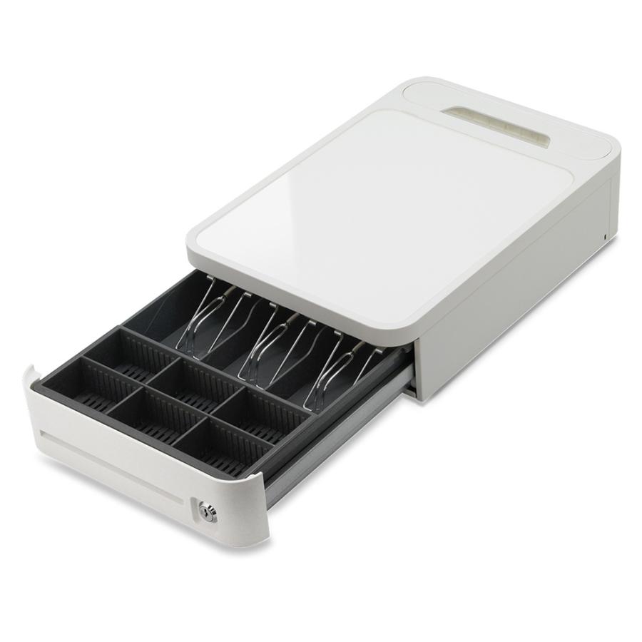 DR-W01-TS36W / DR-W01-TS36B (ホワイト/ブラック）リアレジ対応 収納スペース付きコンパクトモジュラーキャッシュドロア (3札6硬貨) シチズン・システムズ | CITIZEN | 06