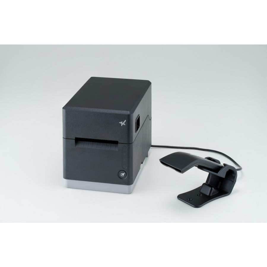 【スター精密正規代理店】 mC-Label3 ラベルプリンター MCL32CBI-BK-JP (USB・LAN・Bluetooth/ブラック)の画像