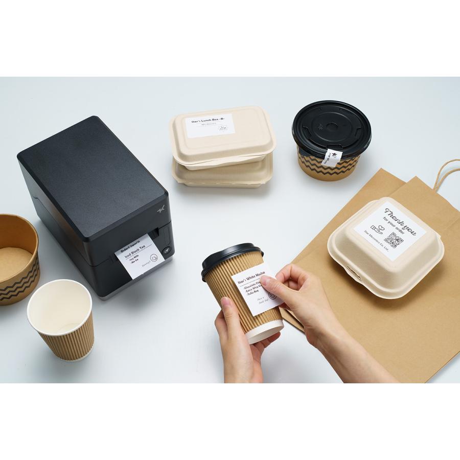 【スター精密正規代理店】 mC-Label3 ラベルプリンター MCL32CBI-BK-JP (USB・LAN・Bluetooth/ブラック)の画像