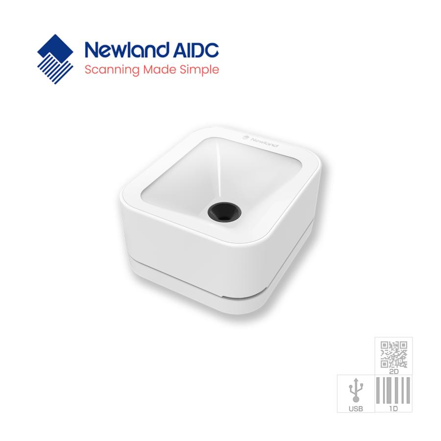 Newland 卓上型 二次元コードスキャナ 2D 1D 1次元 小売 観光 医療