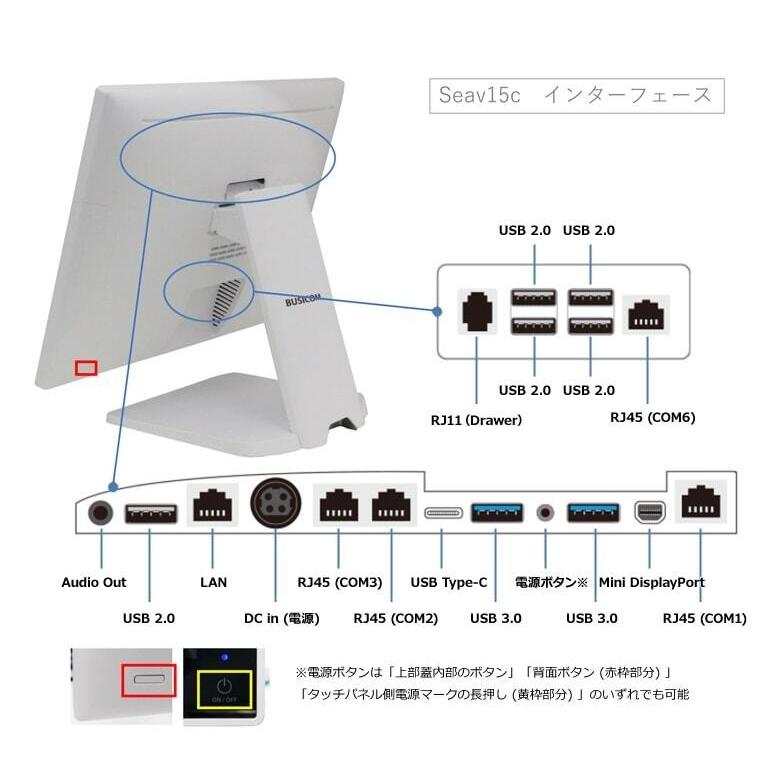 Windows 11 IoT 15インチ 業務用 タッチPC Intel N97 第12世代 メモリ