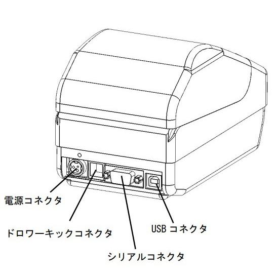 三栄電機】58mm幅レシートプリンター SD3-22SJ-W （ホワイト）/SD3