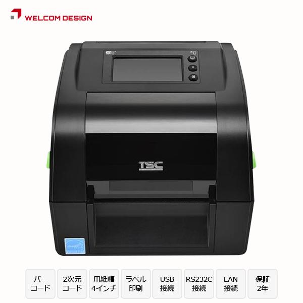 4インチ幅 熱転写式 TSC バーコードラベルプリンタ USB / RS232 / ETHERNET / USB HOST / RTC｜TH240T |  | 01
