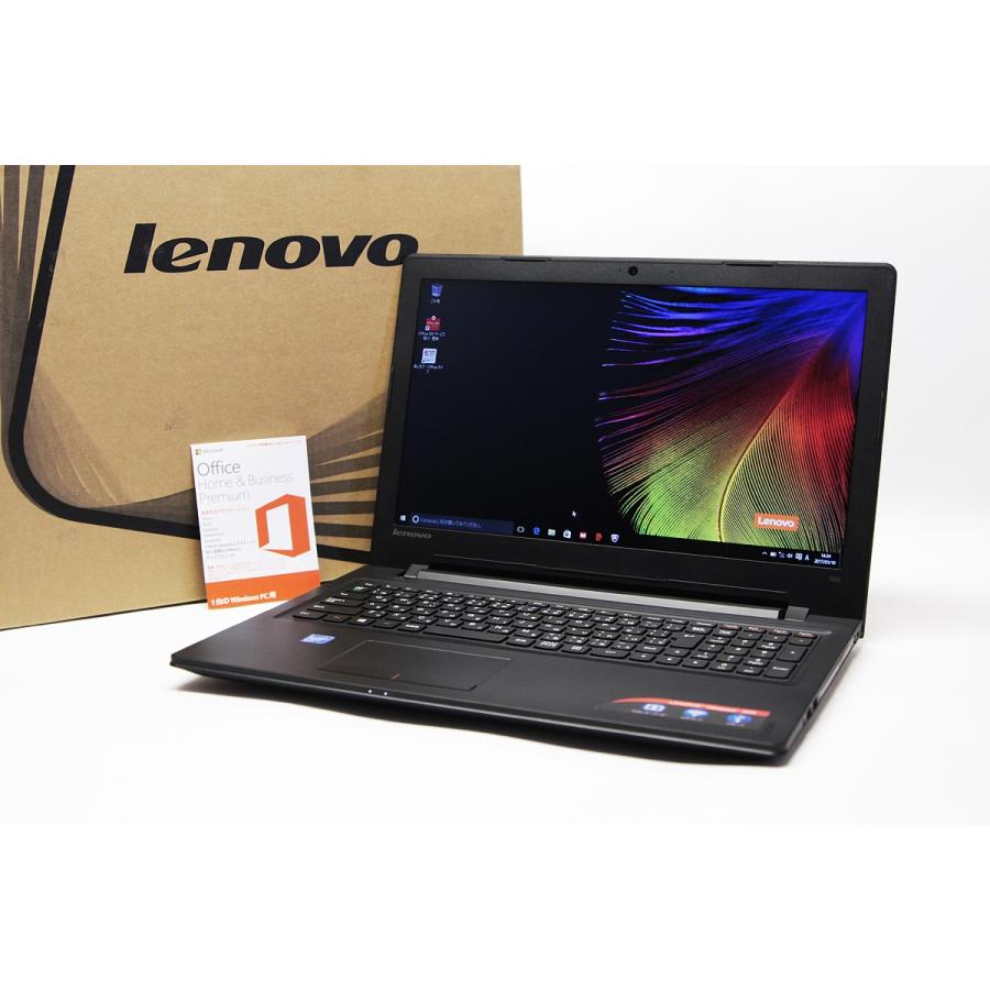 Lenovo レノボ 15.6型 ideaPad 300-15IBR 80M300D7JP Celeron N3060  1.6GHz/4GB/1TB/Microsoft Office Home and Business Premium  :RE-NB818A:中古PCショップdo - 通販 - 