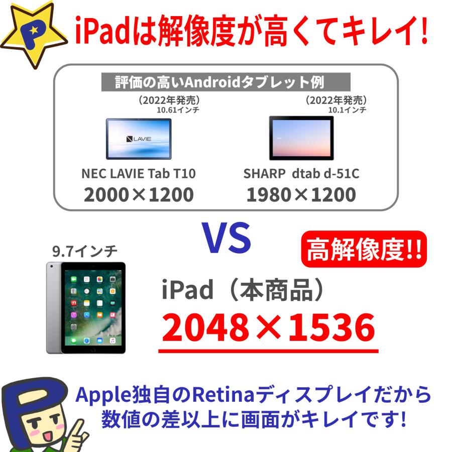 iPad Aランク 第5世代 128GB Wi-Fiモデル Apple スペースグレイ 本体