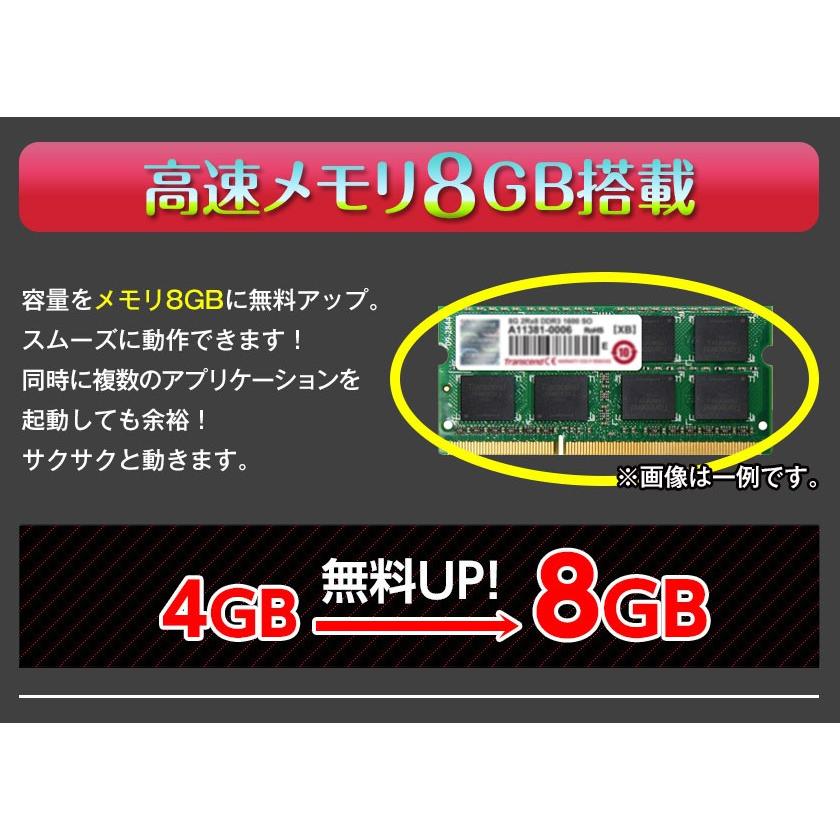 ハイスペック ノートパソコン 中古 安い office付き Windows10 8GB