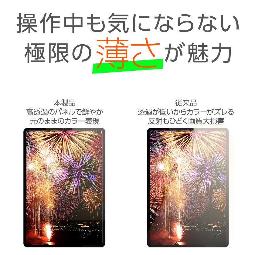 iPad mini 8.6インチ(第6世代) iPad Air 10.9インチ(第4世代) iPad Pro 11インチ(第1/2/3世代) 透明 ガラスフィルム 硬度9H 高透過 指紋防止 気泡防止｜pctky｜02