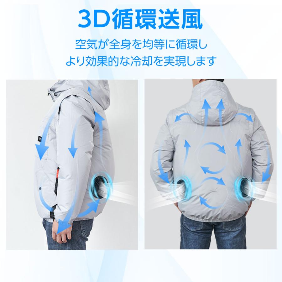TOKAIZ公式! 空調ベスト 服 空調ウェア 空調作業服 ファン付き