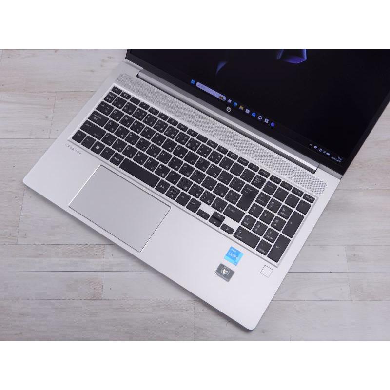中古 Bランク FHD液晶 HP ProBook 450G9 第12世代 i5 1235U メモリ16GB NVMe256GB Win11の画像