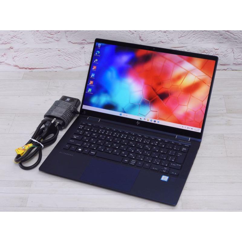 美品 第8世代Core i5 HP Dragonfly 新品NVMe256G 中古 Aランク HP Elite Dragonfly 第8世代 i5 8265U メモリ8GB