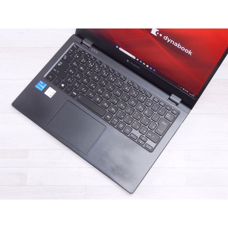 中古 Bランク 東芝 dynabook G83/HS 第11世代 i5 1135G7 NVMe SSD256G メモリ16GB FHDタッチ液晶 Win11の画像