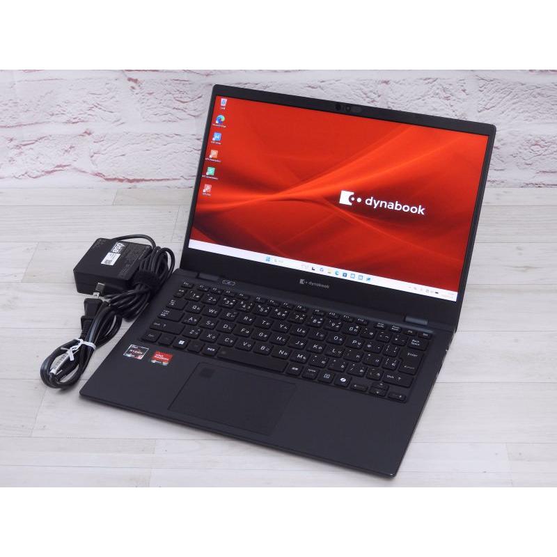 中古 Sランク 2024年秋冬モデル 東芝 dynabook GA83/XY AMD Ryzen5 7530U NVMeSSD512GB メモリ16GB FHD液晶 Win11