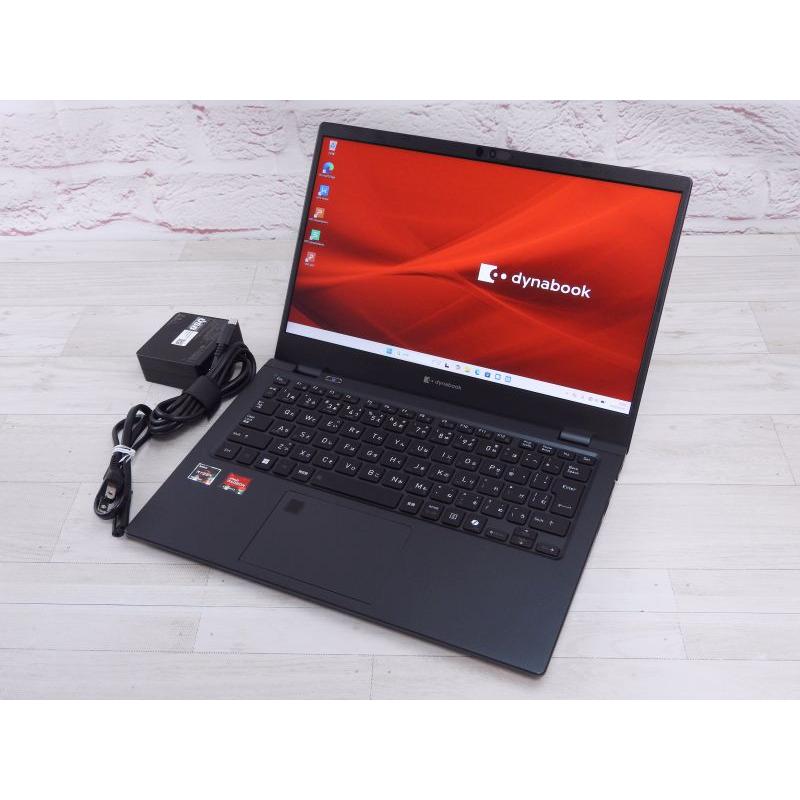 中古 Sランク 2024年秋冬モデル 東芝 dynabook GA83/XY AMD Ryzen5 7530U NVMeSSD512GB メモリ16GB FHD液晶 Win11