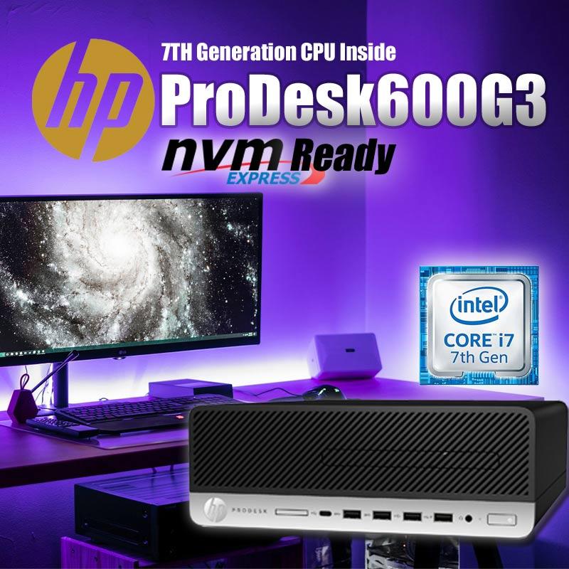 毎週更新 2022新発 中古 高速新品NVMe SSD 256GB+大容量HDD搭載 HP ProDesk 600G3 第7世代 Core i7 7700 8GB Win10Pro WPS Office付属 オプション対応可 arutak.net arutak.net