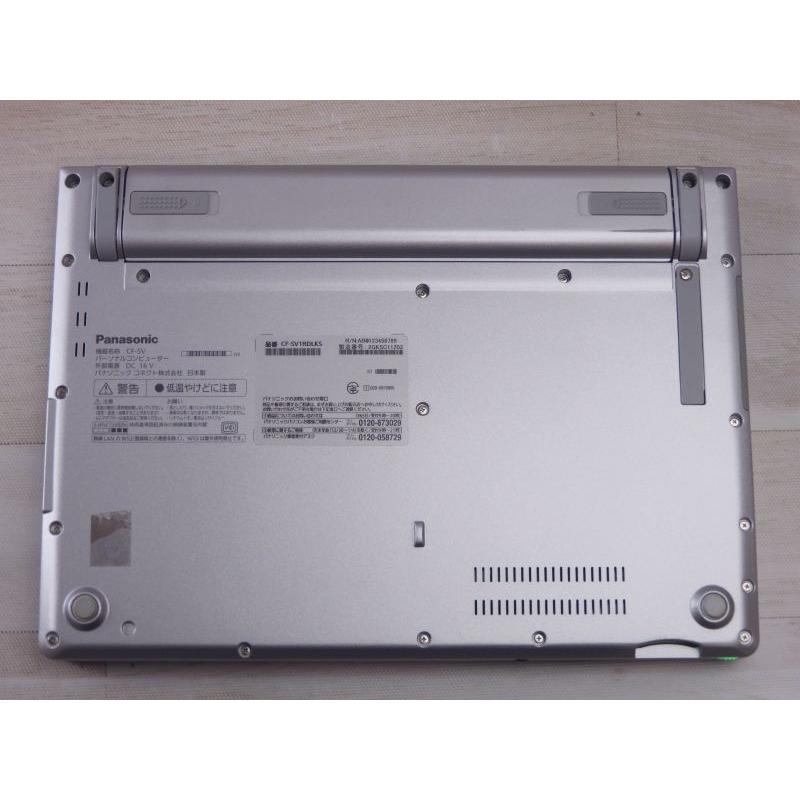 中古 Aランク Panasonic CF-SV1RDLKS 第11世代 i5 1145G7 メモリ16GB NVMe256GB Win11の画像