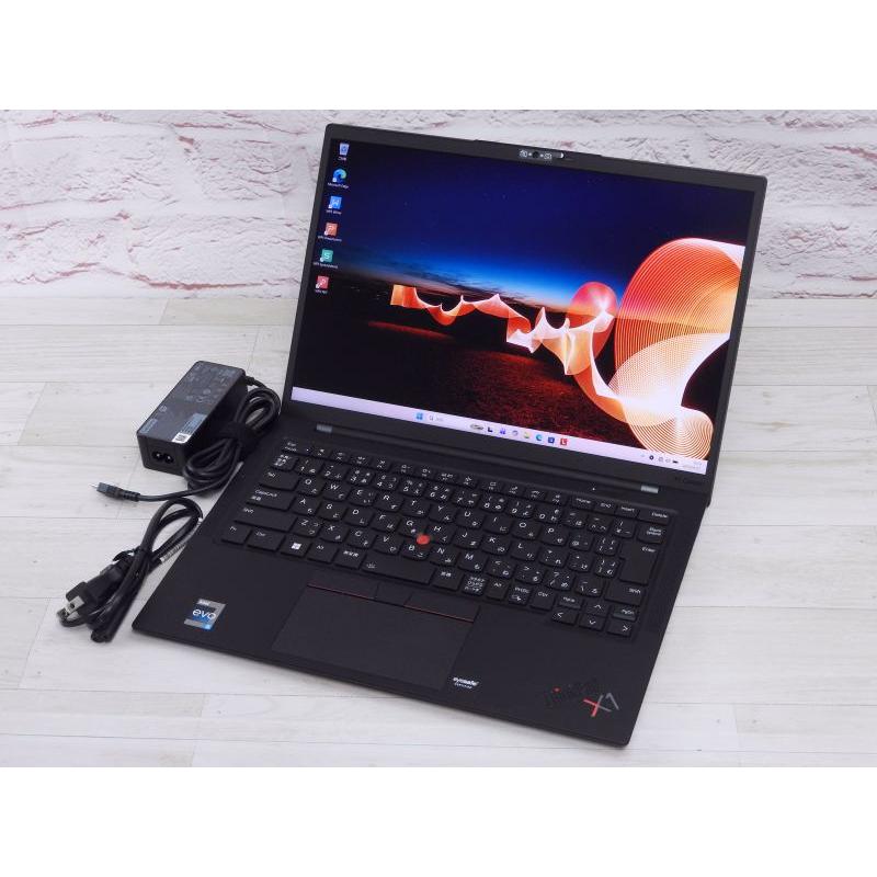 中古 Sランク Lenovo X1 Carbon Gen10 第12世代 i5 1235U メモリ8GB NVMe256GB WUXGA液晶 Win11