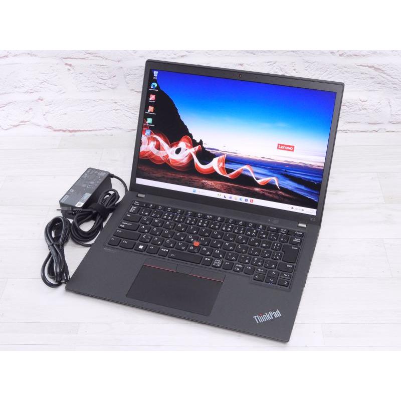 【高年式美品】ThinkPad X13 Gen3 第12世代i5/メモリ16GB 中古 Bランク ThinkPad Lenovo X13 GEN3 第12世代 i5 1245U NVMe256GB