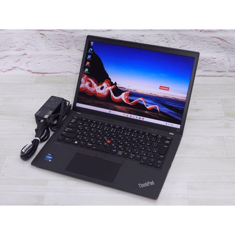美品 ThinkPad X13 Gen3 第12世代 i5 16GB WUXGA 中古 Aランク ThinkPad Lenovo X13 GEN3 第12世代 i5 1245U NVMe256GB