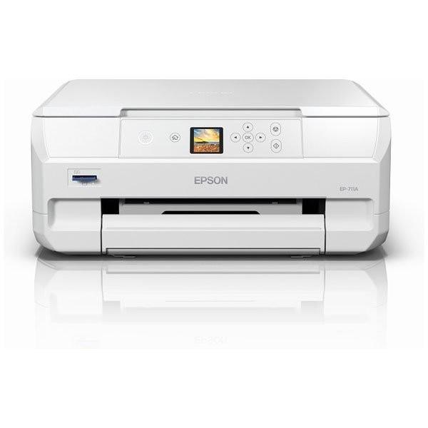 ★新品アウトレット訳あり品(インク欠品で外箱キズ・やぶれ)★EPSON エプソン カラリオ EP-710A WH★全国送料無料 入金確認後24時間以内に発送★インク欠品★ | エプソン