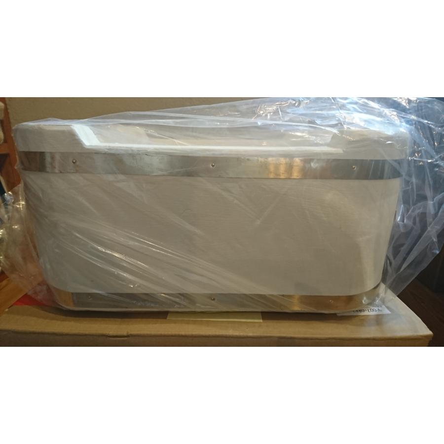 小判七輪 真鍮巻 網1枚付 380x220x170 丸和工業 |  | 03