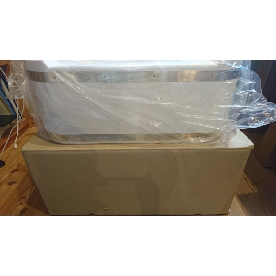 大判七輪 真鍮巻 網1枚付 460x260x180 丸和工業 |  | 02