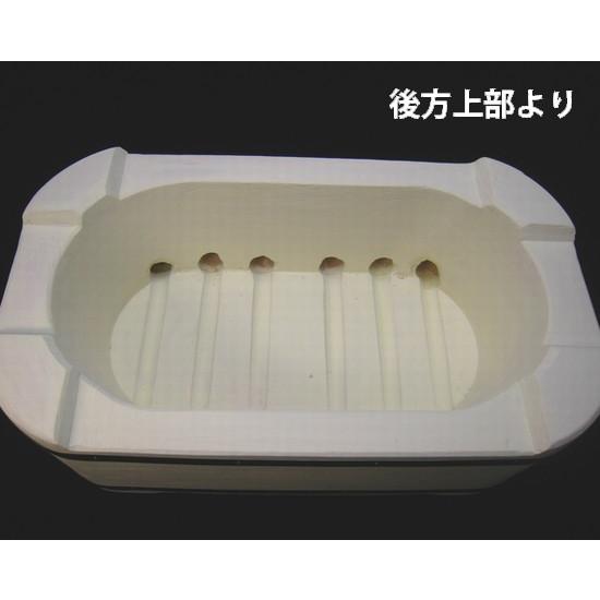 大判七輪21 真鍮巻 網1枚付 460x260x180 丸和工業★ |  | 01