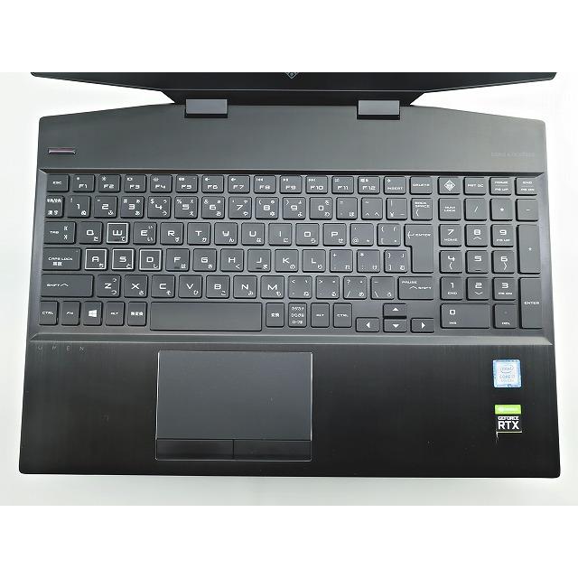 高性能中古ノートhp OMEN 15-dh0010TX 16G SSDWin11 日本HP 【3年保証】 HP OMEN BY HP LAPTOP 15-DH0010TX RTX 2060