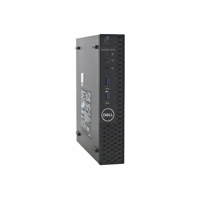 OptiPlex 【3年保証】 DELL OPTIPLEX 3070 MICRO Windows11 i5 デル