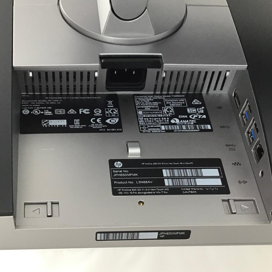 値下げ！✨HP ProOne 600 G2 21.5インチフルHD Amazon.com: HP ProOne 600 G2 All-in-One Desktop PC, 21.5