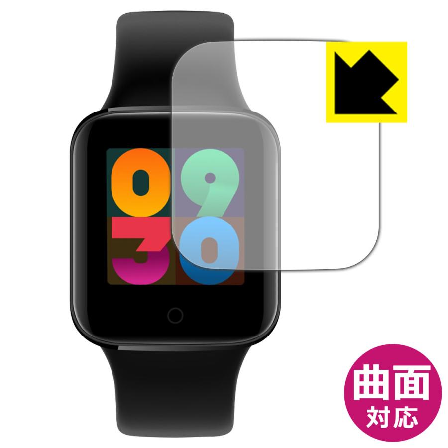 Sante Smart Watch ST38 曲面対応で端までしっかり保護 高光沢保護フィルム Flexible Shield【光沢】｜pda