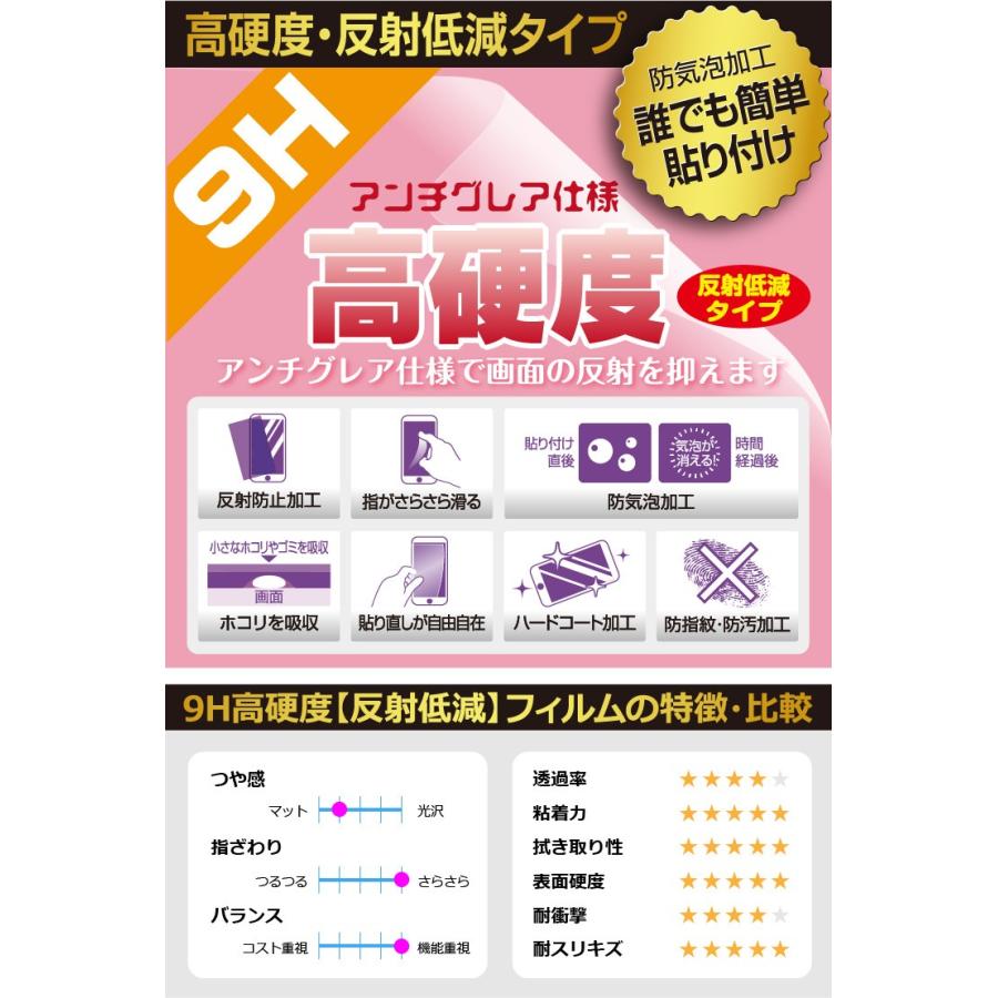 CASIO WV-59J/WV-59DJ PET製フィルムなのに強化ガラス同等の硬度！保護フィルム 9H高硬度【反射低減】 | CASIO | 01