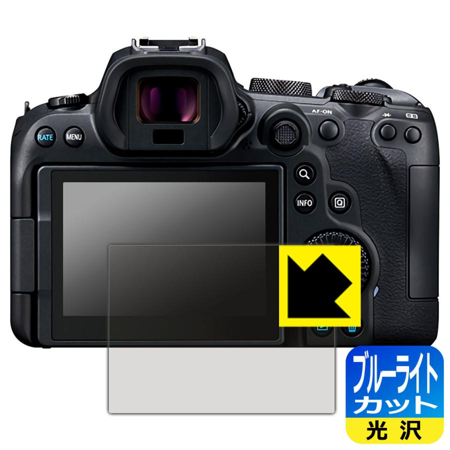 EOS Rシステム Canon R7 / R6 Mark II LED液晶画面のブルー