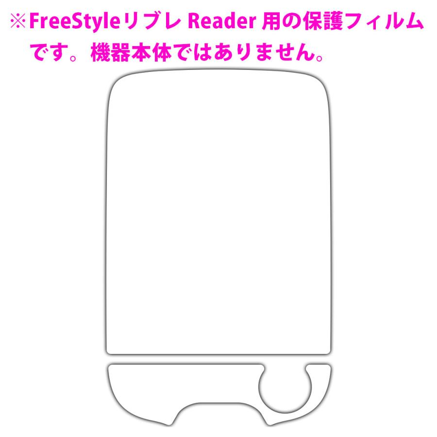 FreeStyleリブレ Reader 防気泡・防指紋!反射低減保護フィルム Perfect Shield (液晶用)｜pda｜03