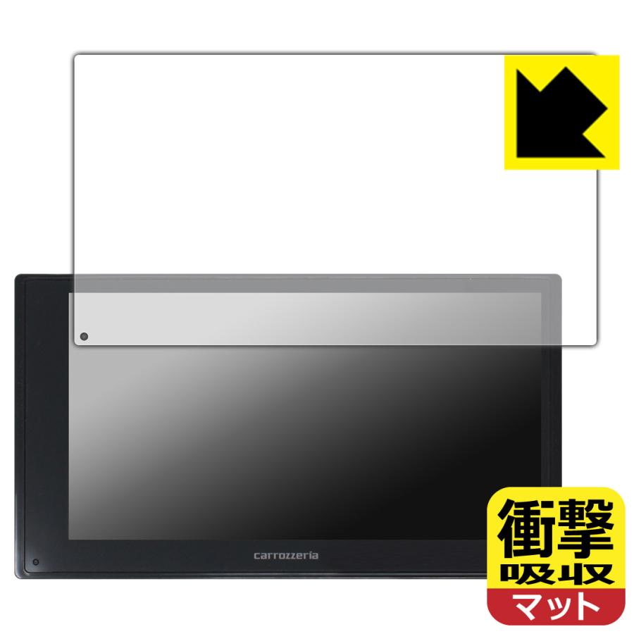 carrozzeria 2Dメインユニット DMH-SZ500 対応 衝撃吸収[反射低減] 保護 フィルム 耐衝撃 日本製