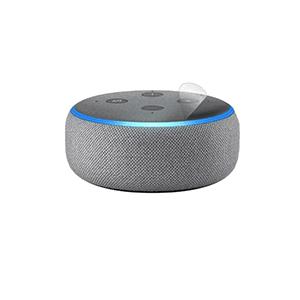 スキンシール Amazon Echo Dot (第3世代・2018年10月発売モデル) 【透明・すりガラス調】｜pda