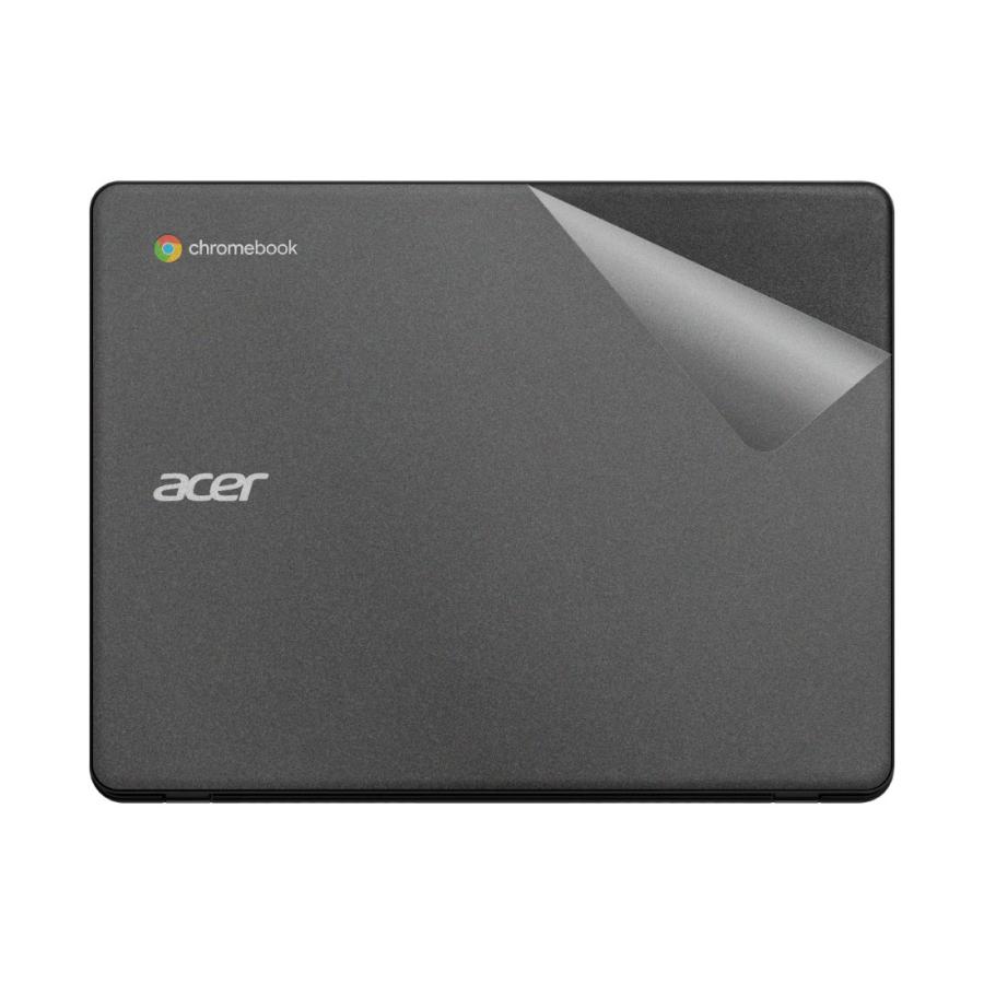 スキンシール Acer Chromebook 712 (C871Tシリーズ) 【透明・すりガラス調】｜pda