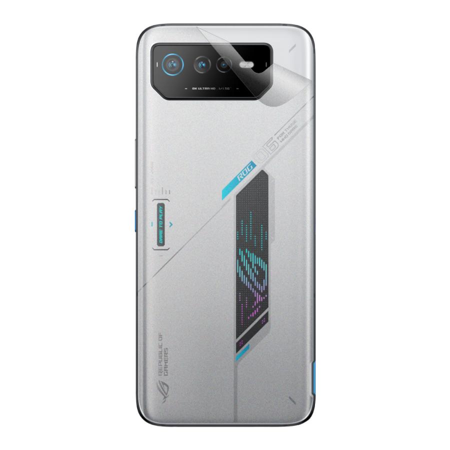 スキンシール ASUS ROG Phone 6 / ROG Phone 6 Pro 【透明・すりガラス 