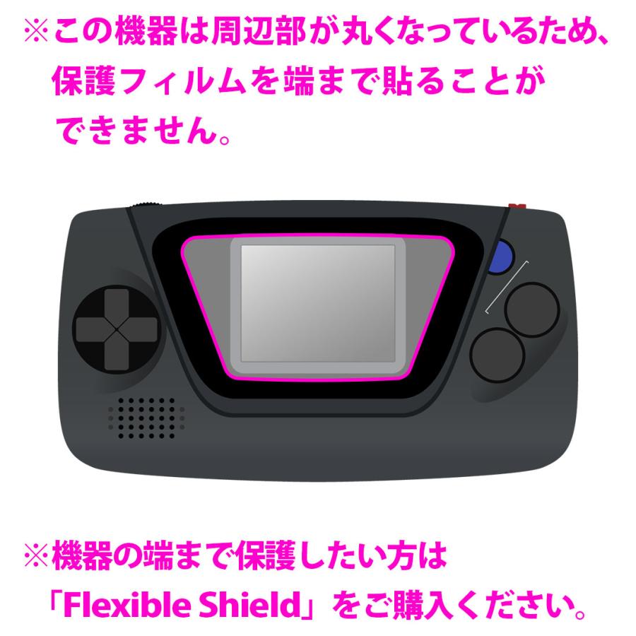 ゲームギア ミクロ 用 特殊素材で衝撃を吸収 保護フィルム 衝撃吸収 光沢 1pda Pda工房r 通販 Yahoo ショッピング