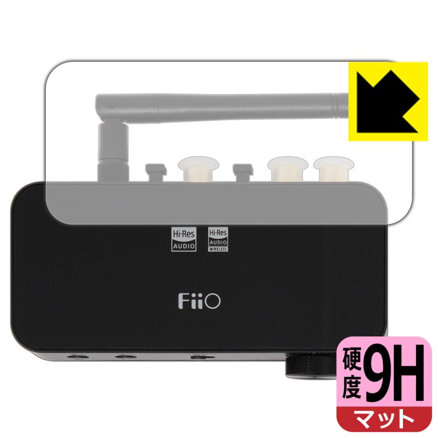 FiiO BTA30 (FIO-BTA30) PET製フィルムなのに強化ガラス同等の硬度！保護フィルム 9H高硬度【反射低減】 (上面保護用)