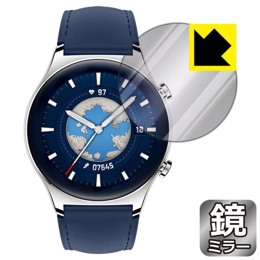 Honor Watch GS 3対応 Mirror Shield 保護 フィルム ミラー 光沢 日本製｜pdar