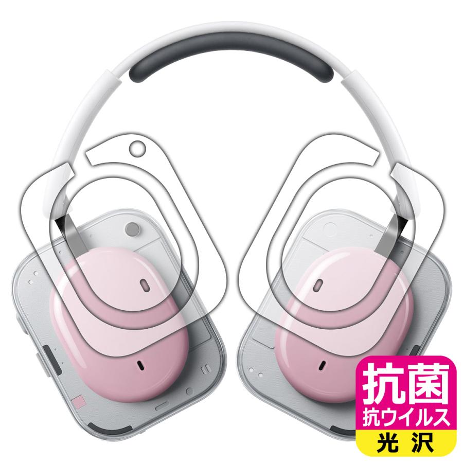 Nothing Headphone (a) 対応 抗菌 抗ウイルス[光沢] 保護 フィルム [ハウジング部用] 日本製 | PDA工房