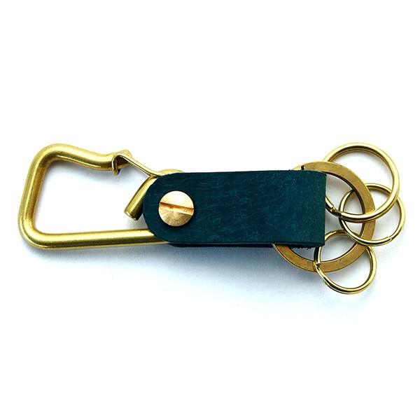 【ネコポス】カラビナ レザー 革 キーホルダー ベルトループ 小物 キーリング 牛革 AGILITY affa アジリティアッファ ブローシュ[M便 9/10] | AGILITY | 15