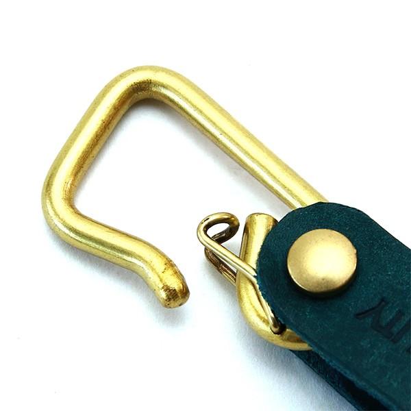 【ネコポス】カラビナ レザー 革 キーホルダー ベルトループ 小物 キーリング 牛革 AGILITY affa アジリティアッファ ブローシュ[M便 9/10] | AGILITY | 17
