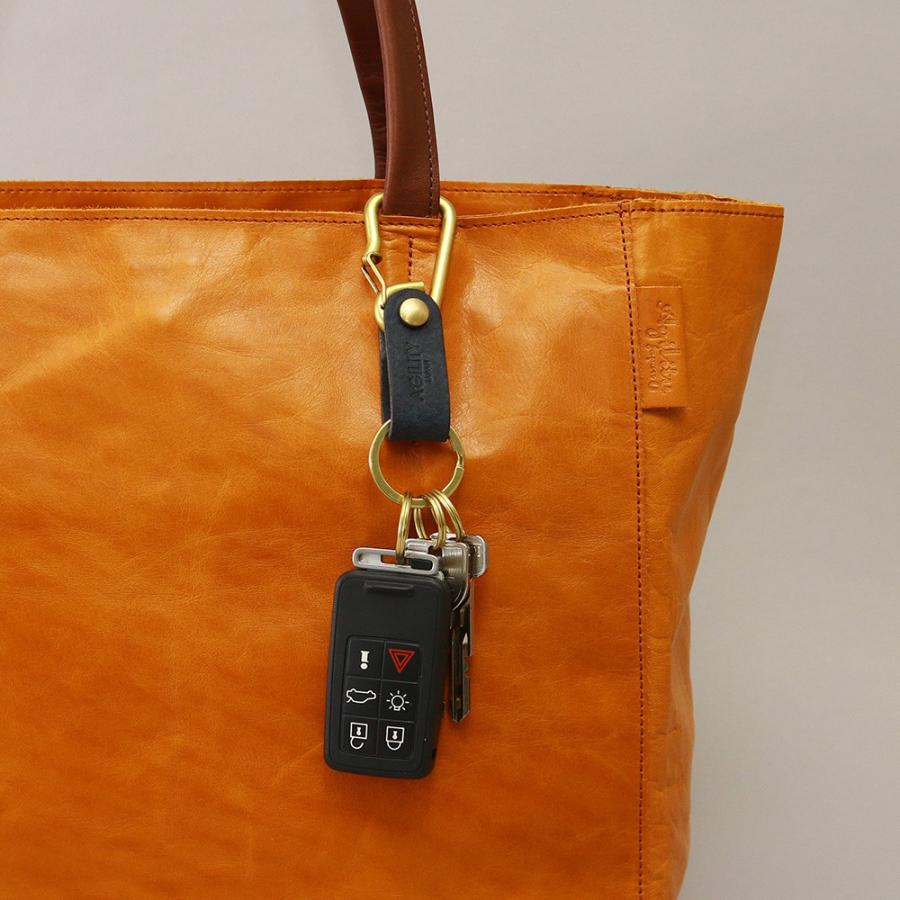 【ネコポス】カラビナ レザー 革 キーホルダー ベルトループ 小物 キーリング 牛革 AGILITY affa アジリティアッファ ブローシュ[M便 9/10] | AGILITY | 13
