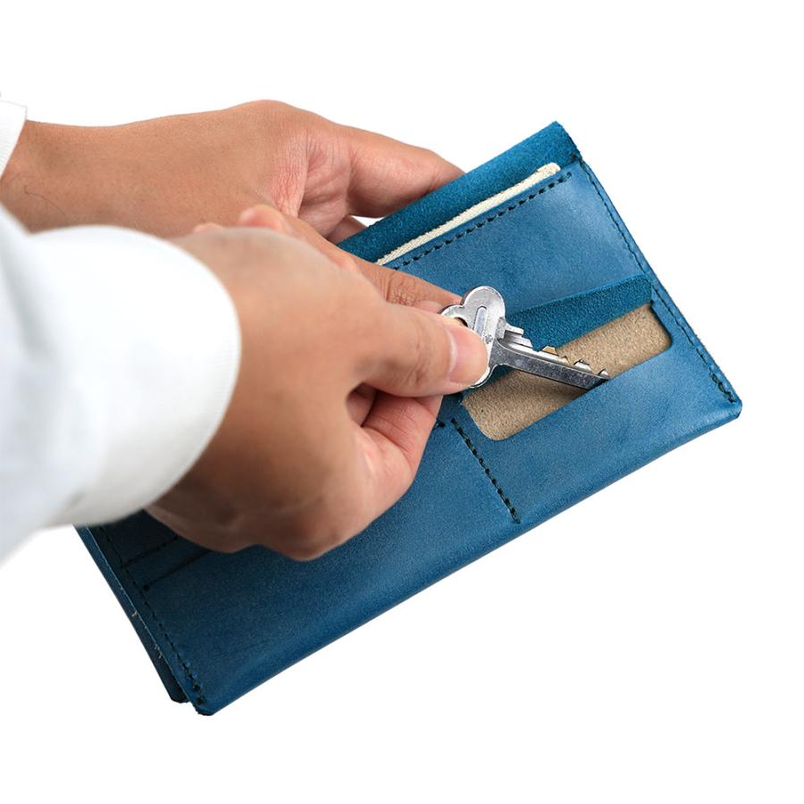 AGILITY（アジリティ） 長財布 小さめ 小さい コンパクト 本革 レザー