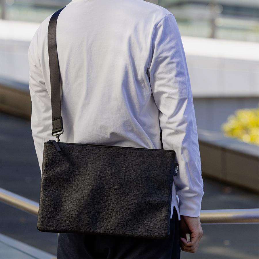 AGILITY（アジリティ） クラッチバッグ メンズ 本革 大きめ ショルダー