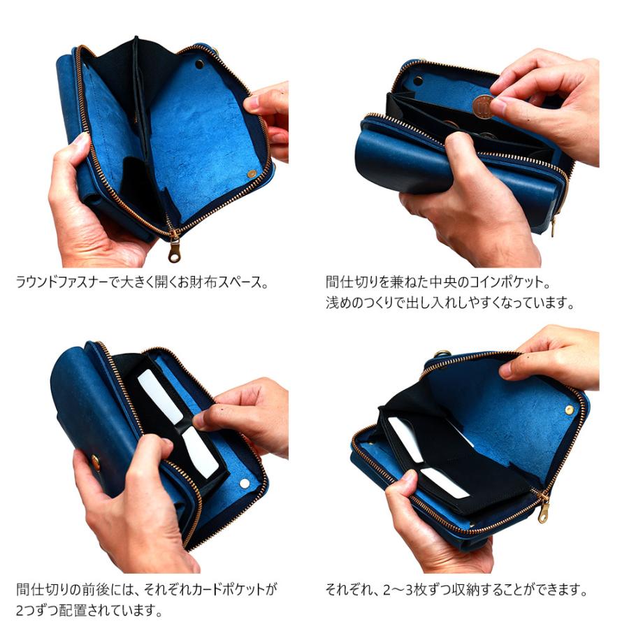 お財布ポシェット スマホショルダー お財布バッグ スマホポーチ お財布ショルダー AGILITY affa アジリティ アッファ クーシュ | AGILITY | 06