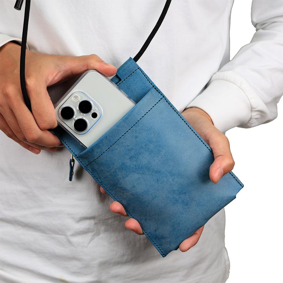 スマホポシェット スマホポーチ 財布 ミニ財布 メンズ レディース 本革 おしゃれ AGILITY affa アジリティアッファ フェルメ | AGILITY | 15