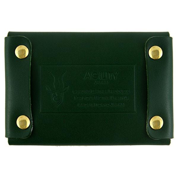 【ネコポス】カードケース 名刺入 一枚革 牛革 ヌメ革 AGILITY affa アジリティ アッファ フォルム[M便 3/3] | AGILITY | 10