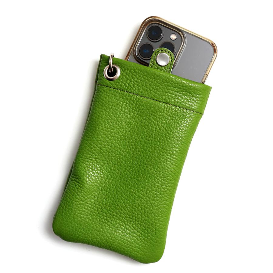 スマホショルダー スマホポーチ バッグ 本革 レザー かわいい ベロ付き 小さい   AGILITY affa アジリティ アッファ ペタル | AGILITY | 16